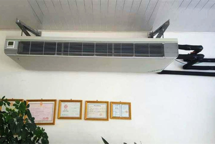 吊顶式明装盘管案例实拍